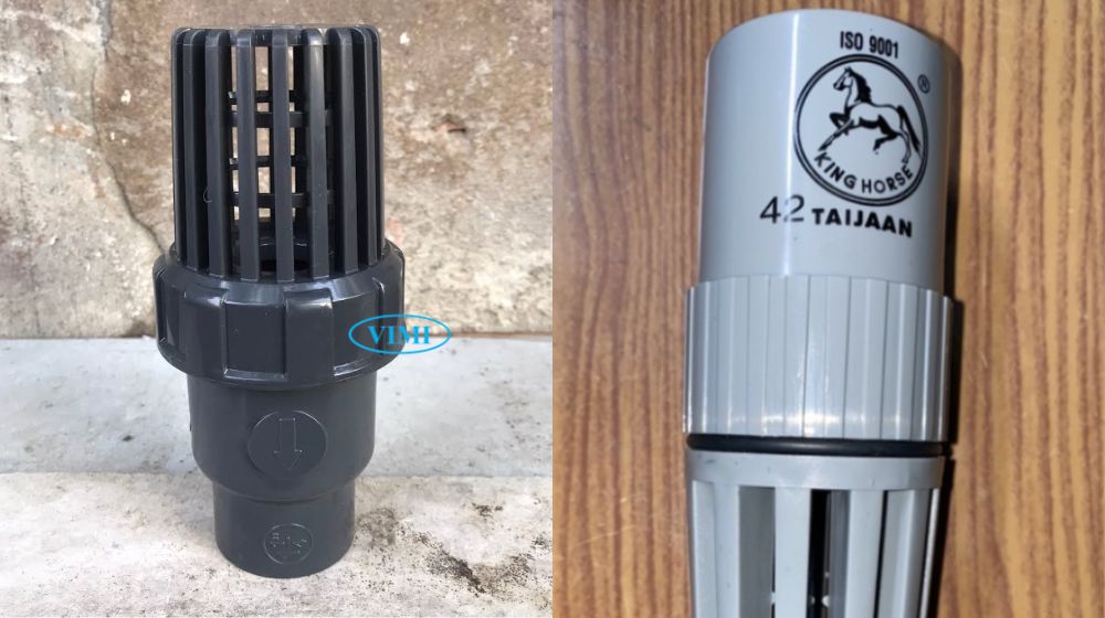 Rọ bơm PVC dán keo 42 nhãn hiệu rọ bơm pvc dán keo 42