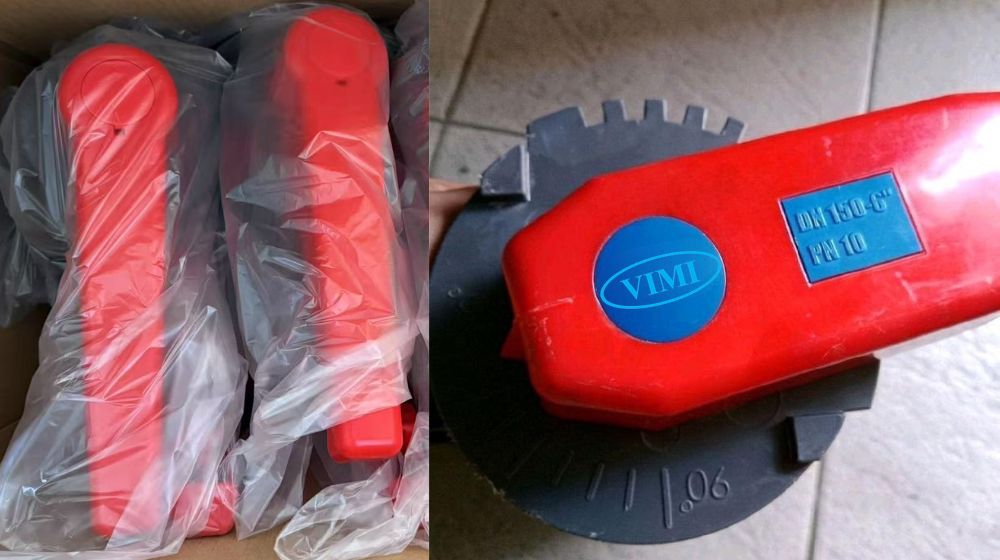 Van bướm nhựa PVC DN150 nhận van bướm nhựa pvc dn150 ở đâu