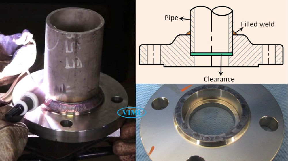 Socket weld flange là gì socket weld flange kết nối như thế nào