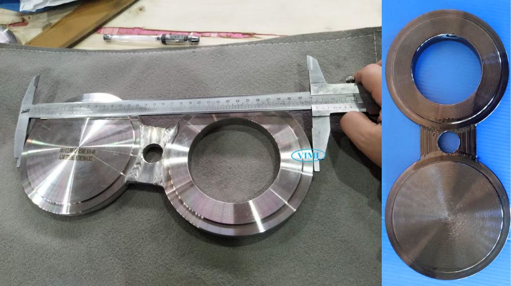 spectacle blind flange dimesions