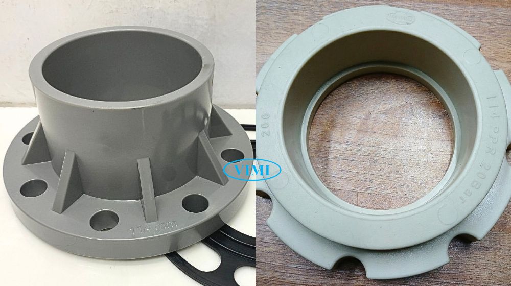 Mặt bích nhựa 114 thế nào là mặt bích nhựa 114