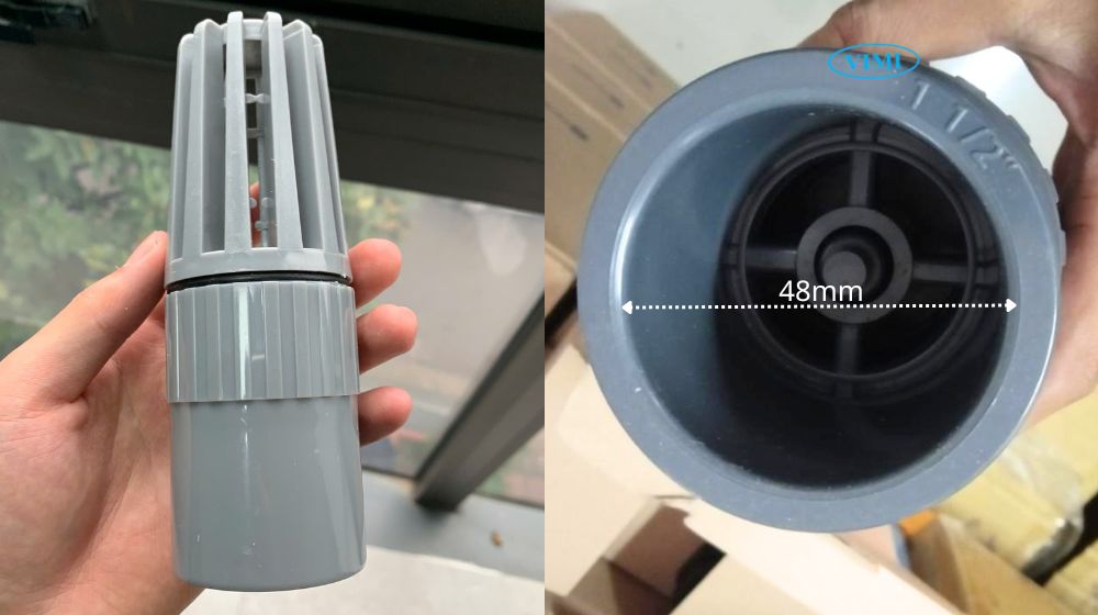 Rọ bơm PVC dán keo 48 thế nào là rọ bơm pvc dán keo 48