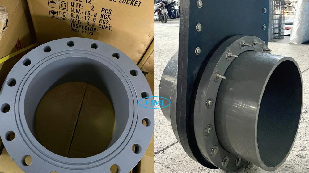 tiêu chuẩn của mặt bích nhựa 400