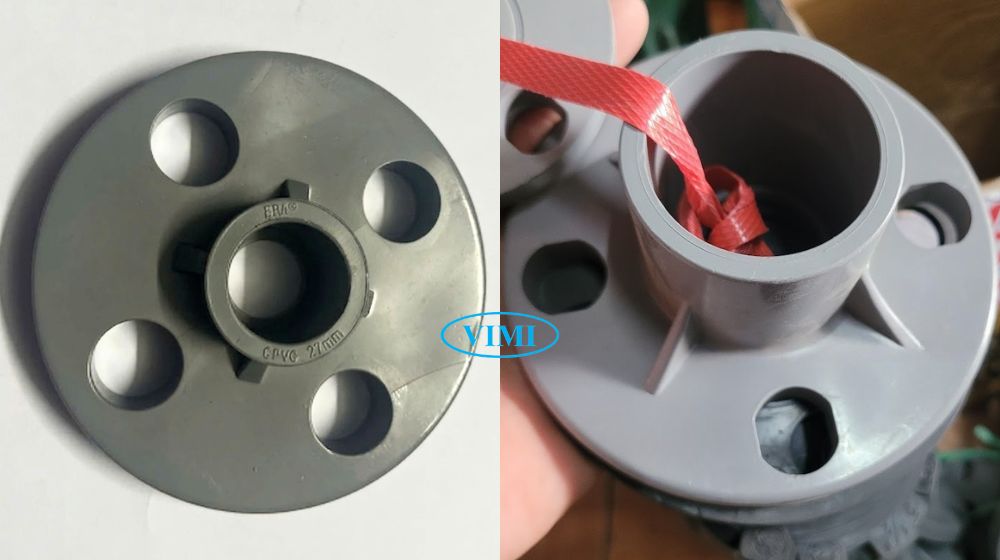 tìm hiểu về mặt bích nhựa phi 27