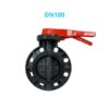 Van bướm nhựa PVC DN100 van bướm nhựa pvc dn100
