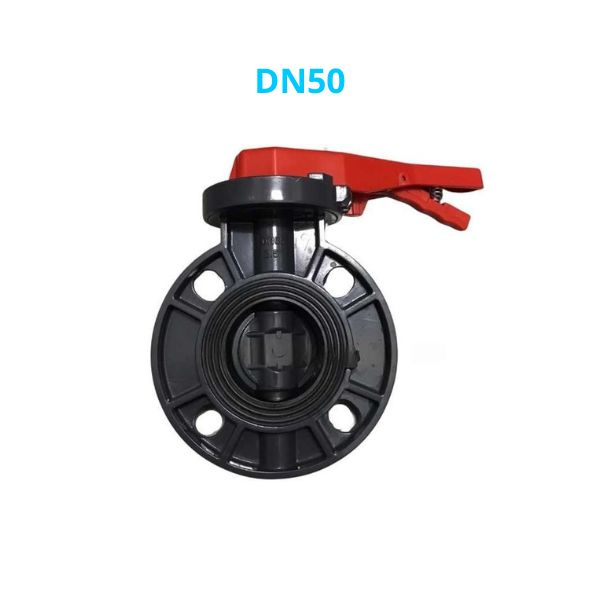 Van Buom Nhua Pvc Dn50 66 van bướm nhựa pvc dn50