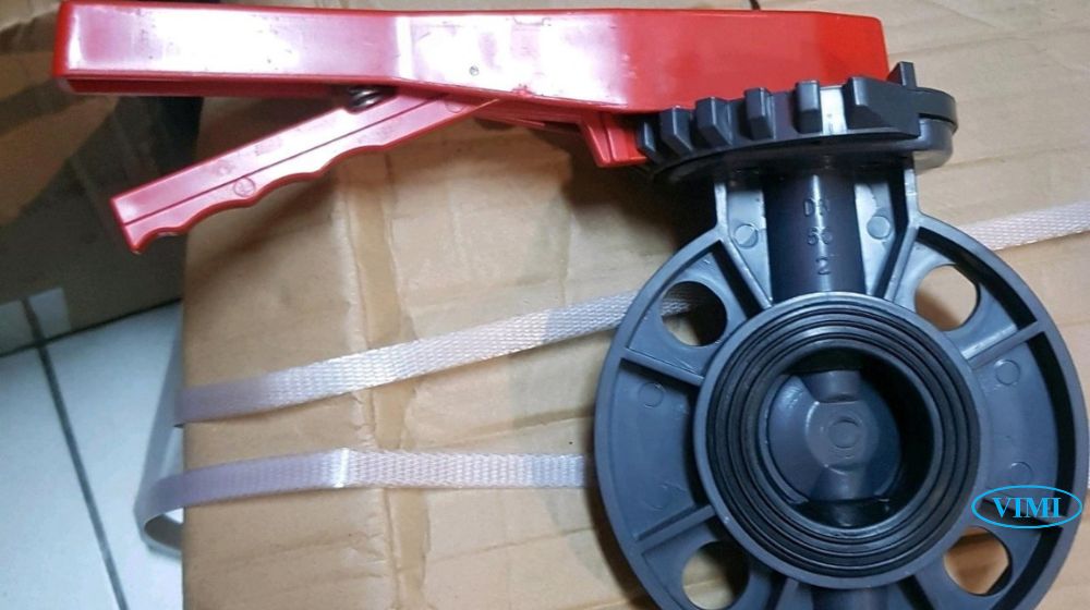 Van bướm nhựa PVC DN50 van bướm nhựa pvc dn50 là gì