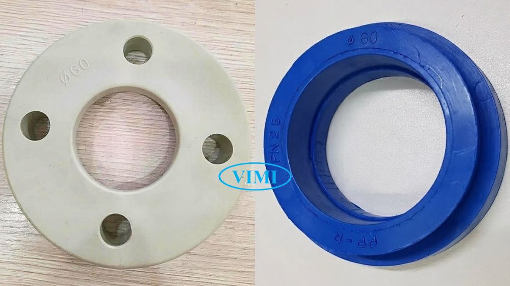 Mặt bích nhựa phi 60 vật liệu đúc mặt bích nhựa phi 60