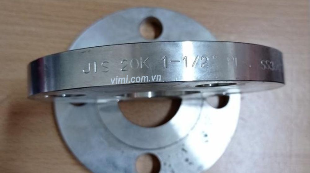 vị trí sử dụng bích inox jis 20k