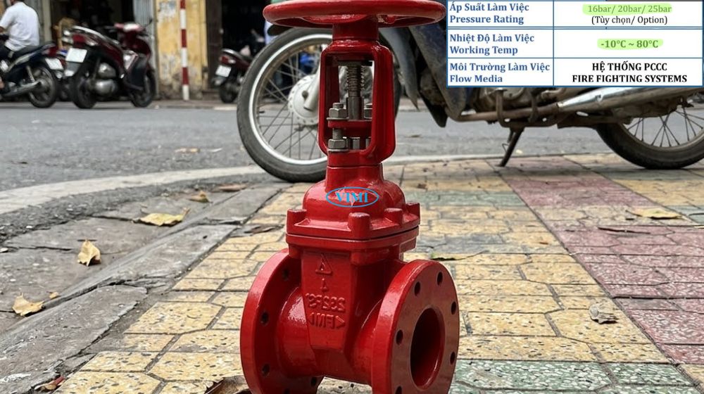 điều kiện làm việc của van cổng ty nổi ul fm shinyi