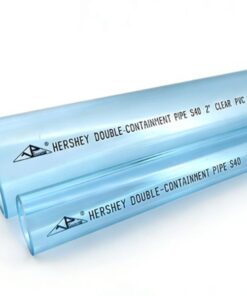 clear PVC hershey