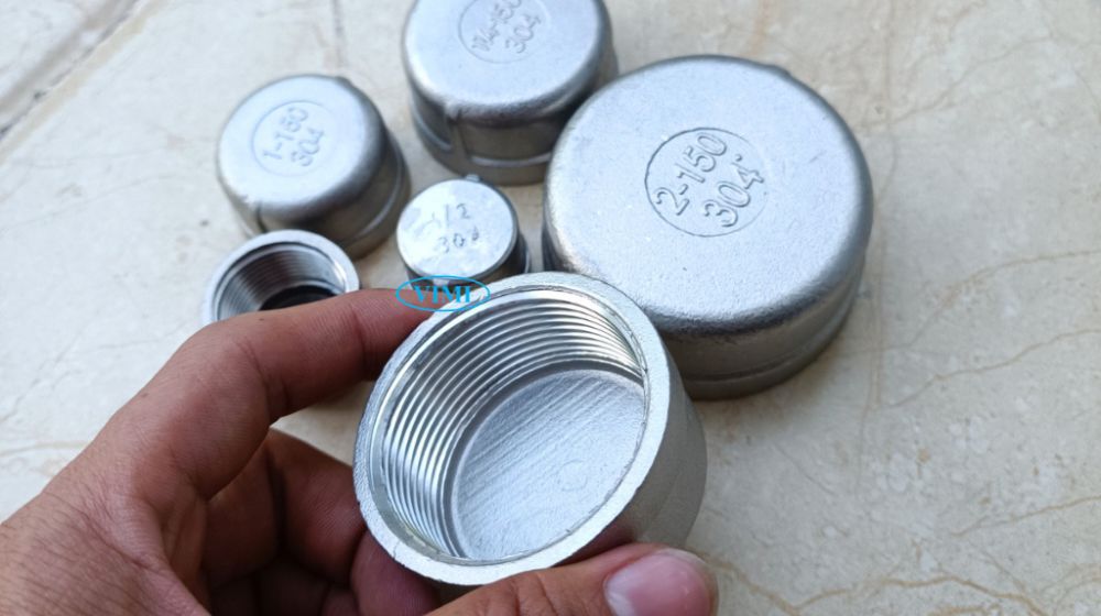 stainless steel pipe cap