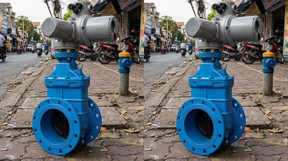 tổng quan về van cổng động cơ điện shinyi