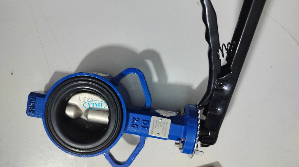 ứng dụng của van bướm tay gạt shinyi