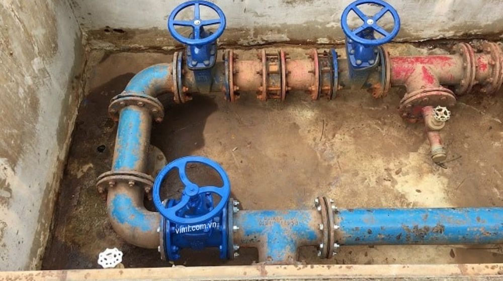 ứng dụng của van cổng ty chìm tay quay shinyi