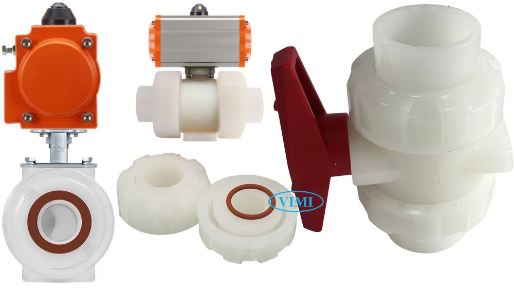 ứng dụng của van bi PVDF