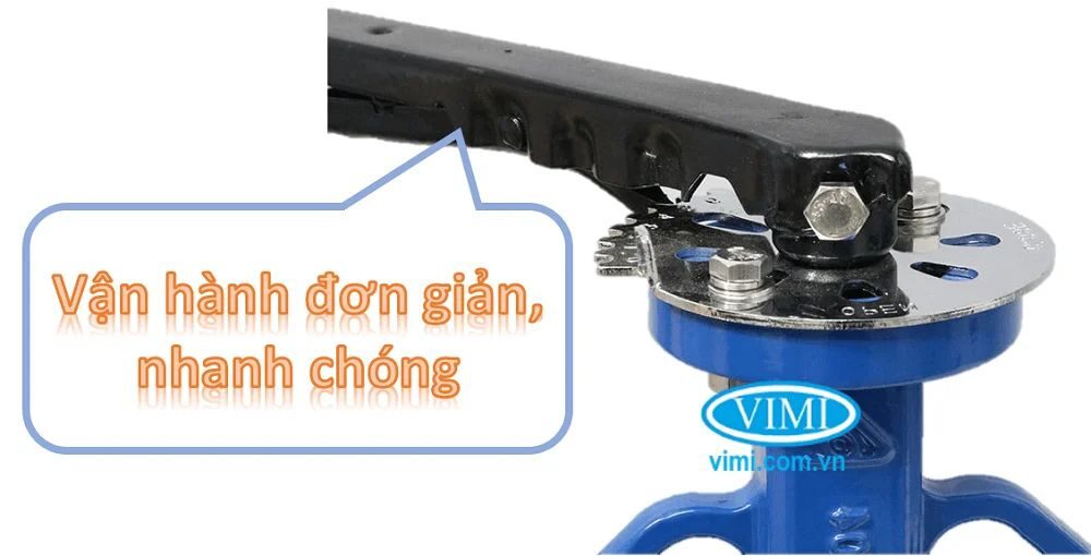 ưu điểm của van bướm tay gạt shinyi