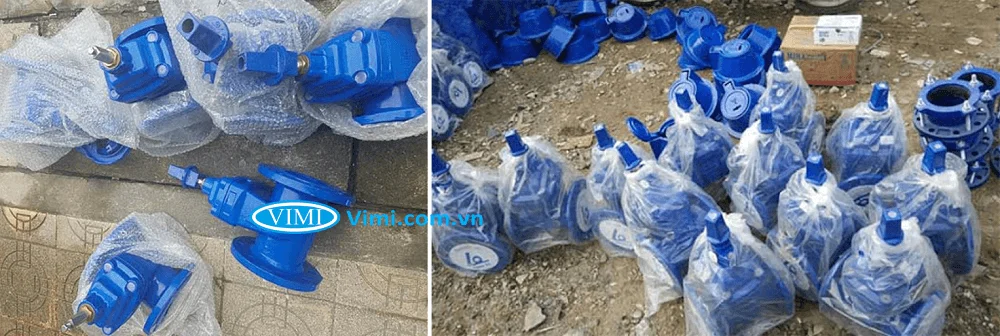 Van cổng nắp chụp Shinyi hướng dẫn lắp đặt van cổng nắp chụp shinyi