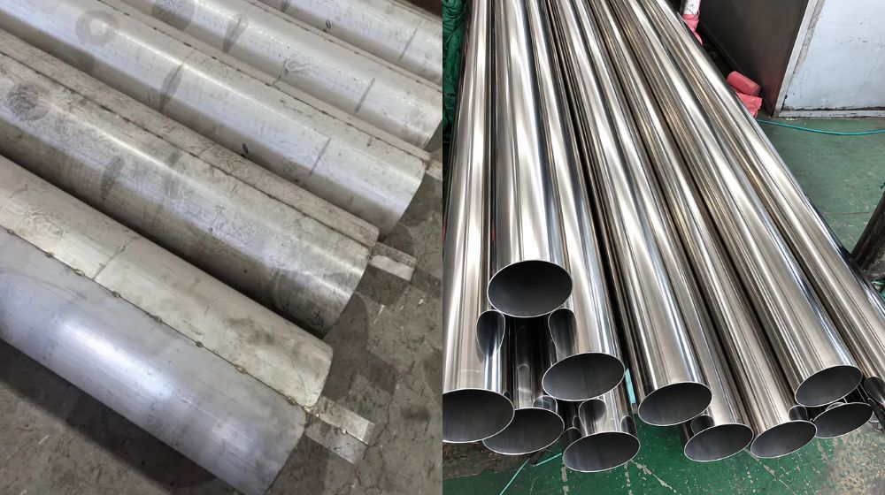 công nghệ sản xuất ống hàn vi sinh