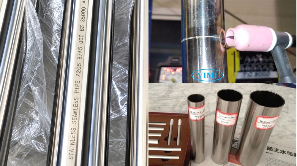 ống inox vi sinh theo phương pháp sản xuất