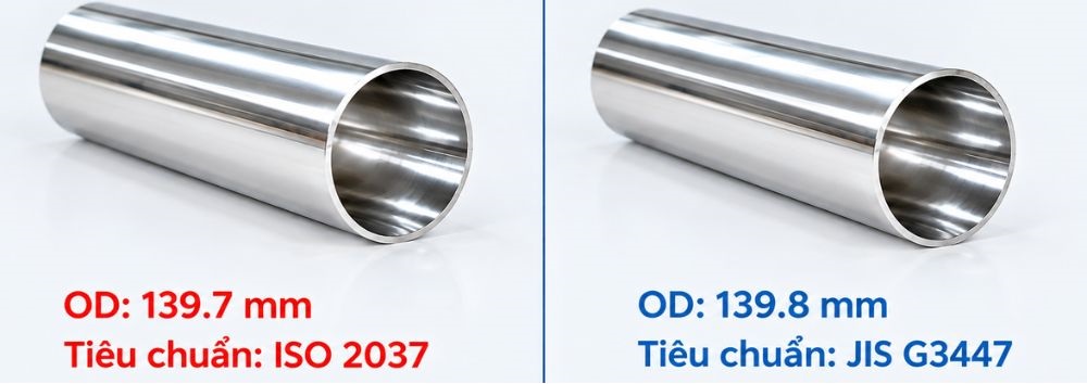 Ống vi sinh 139.7 so sánh ống vi sinh 139.7 và 139.8