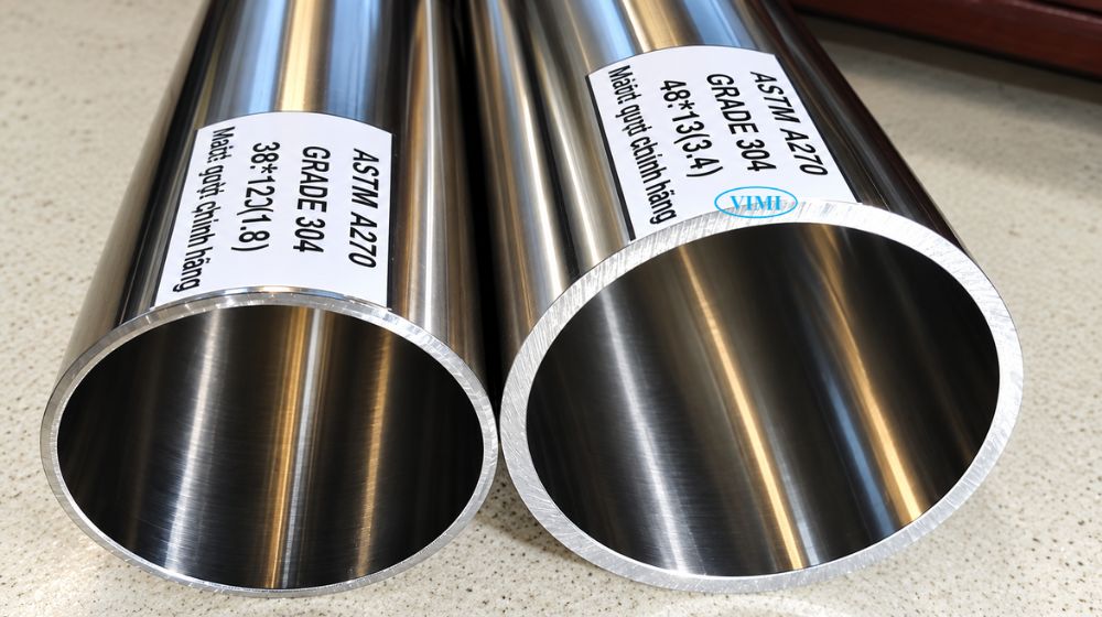 tiêu chuẩn chế tạo ống inox vi sinh 304
