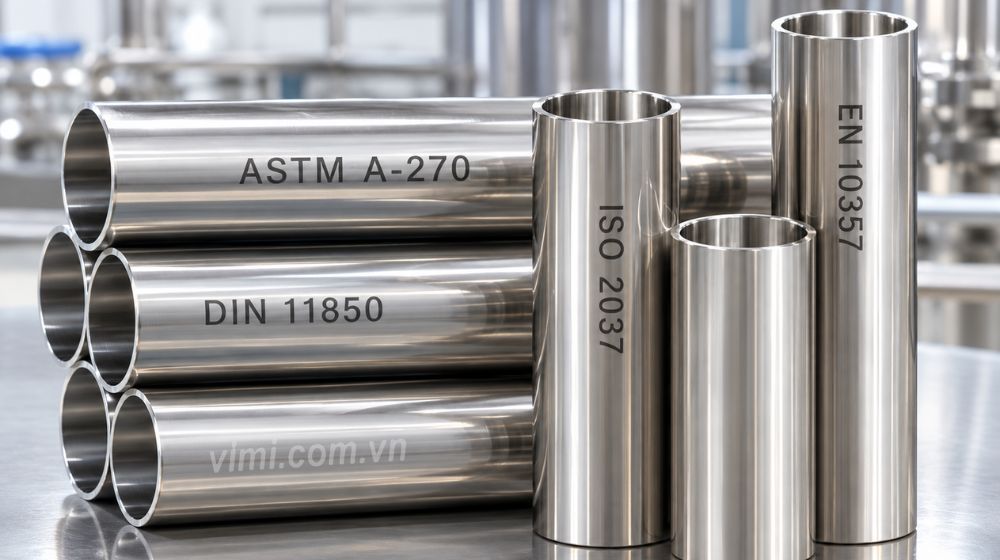 tiêu chuẩn của ống inox vi sinh